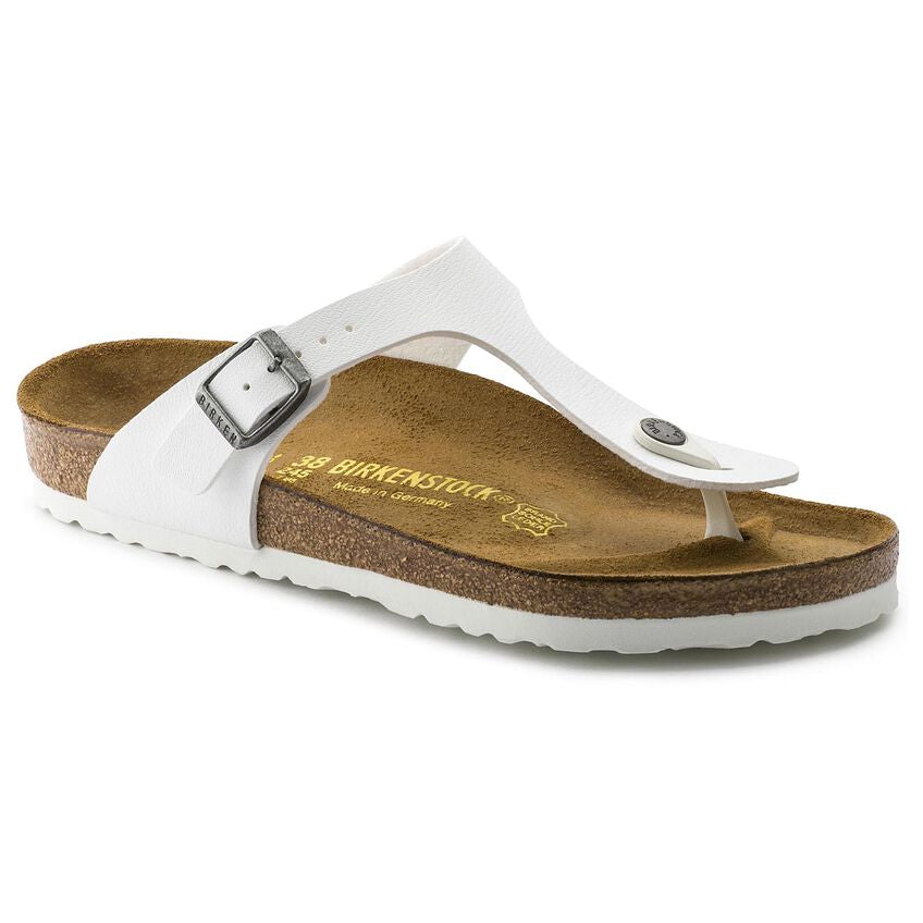 Gizeh - White Birko-Flor Sandal