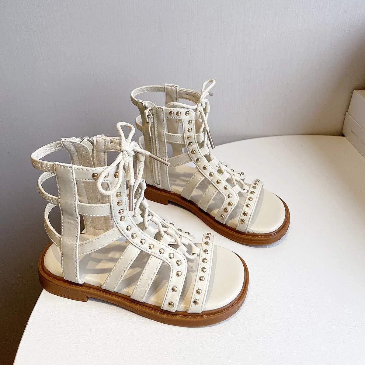 Gladiator High Top Sandals - Stylish and Trendy Footwear for Men and Women