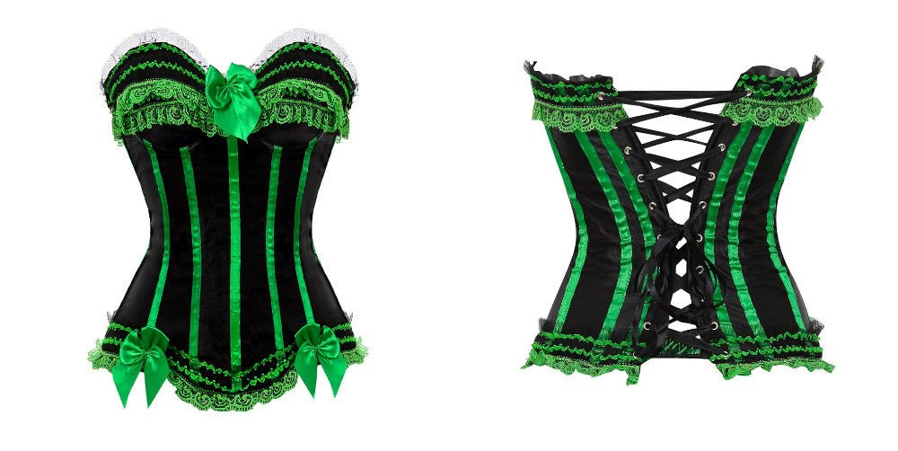 Green Corset Michelle - A Stunning Drag Queen Look