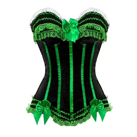 Green Corset Michelle - A Stunning Drag Queen Look