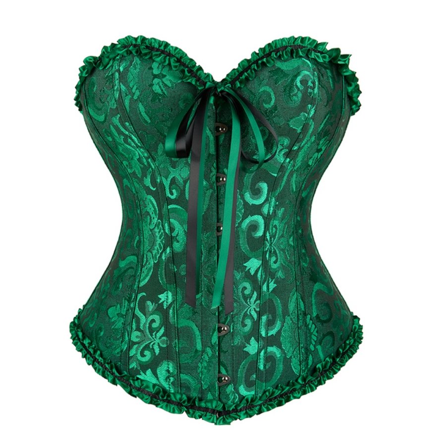 Green Mandalorian Corset Queen