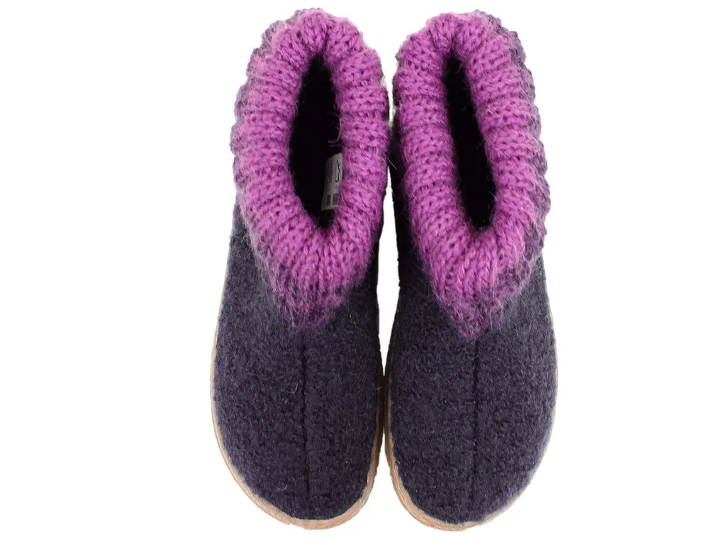 Haflinger kids slippers Yuki Lavender