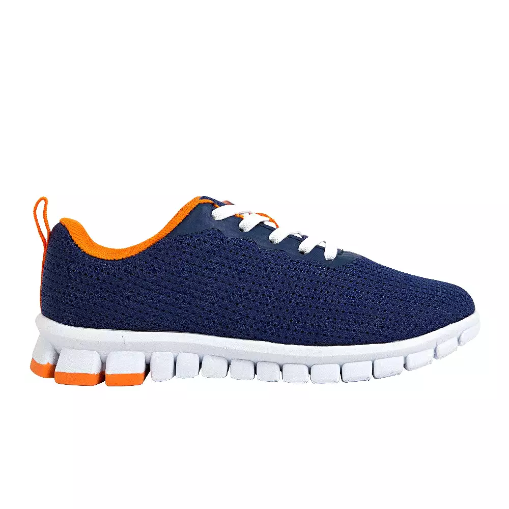 Haskell Jr. for Kids in Navy and Orange