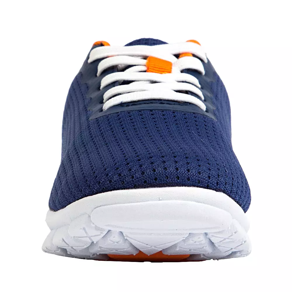 Haskell Jr. for Kids in Navy and Orange