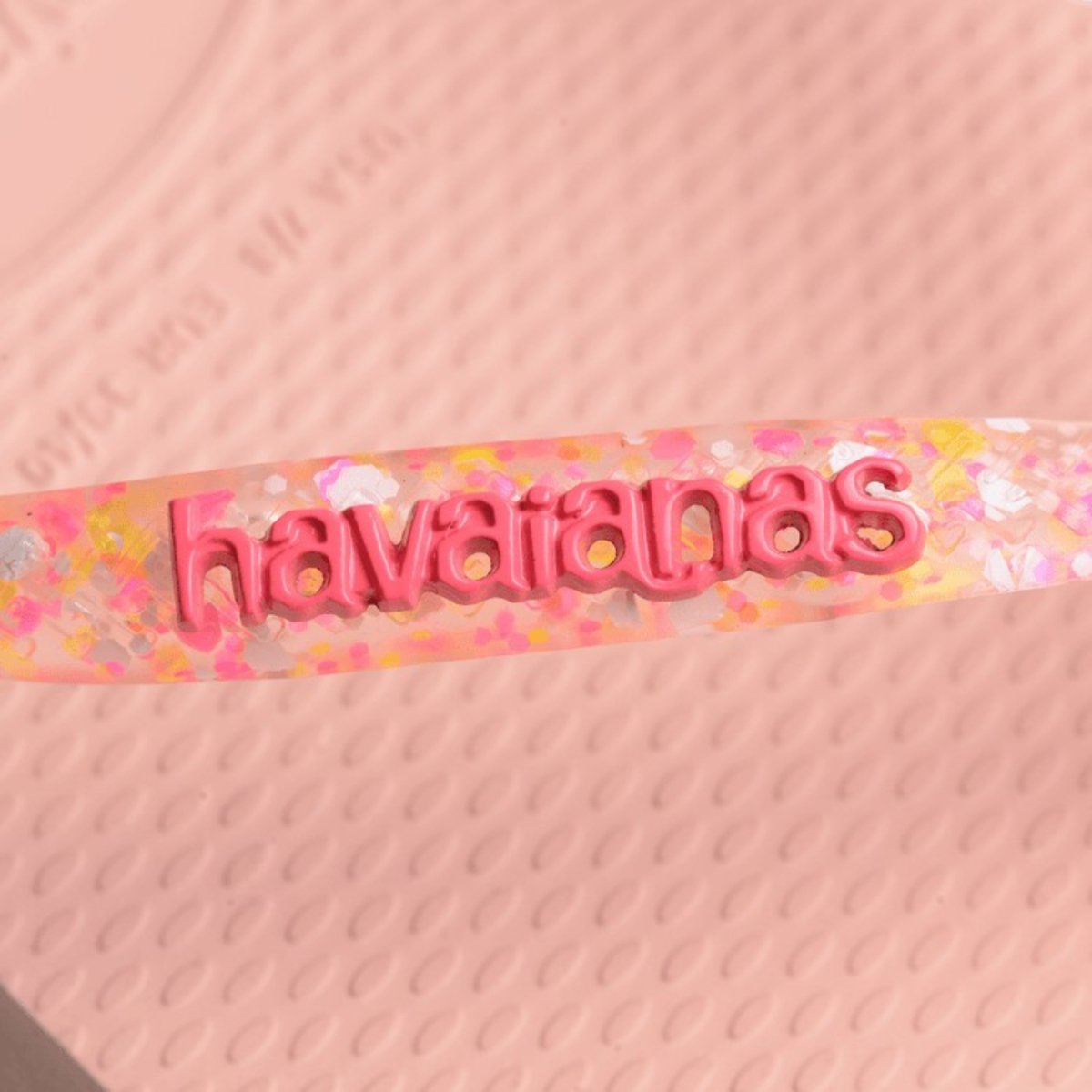 Havaianas Girl's Slim Glitter Pink Iridescent (Sizes 27-34)