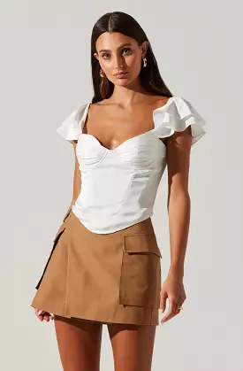 Heart-Shaped Corset Top