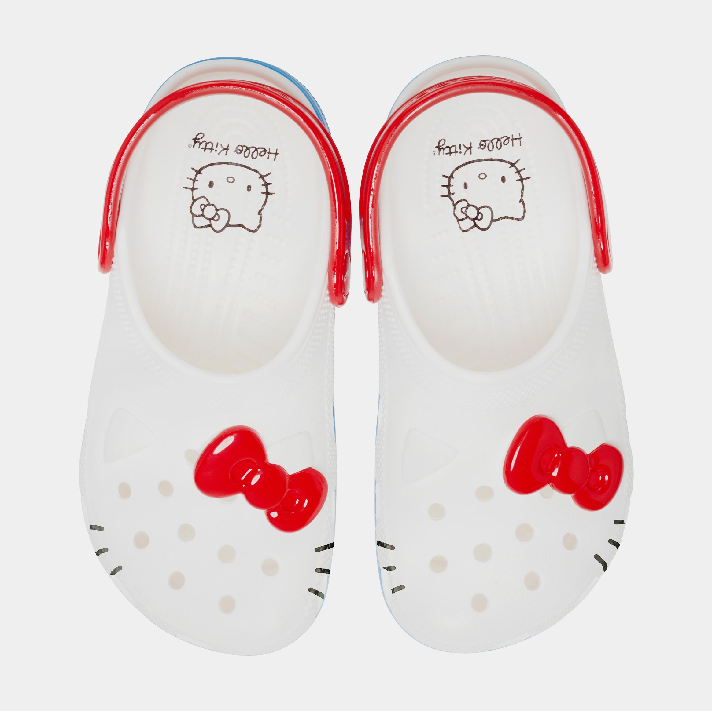 Hello Kitty Baby Sandals - White/Red - Free Shipping