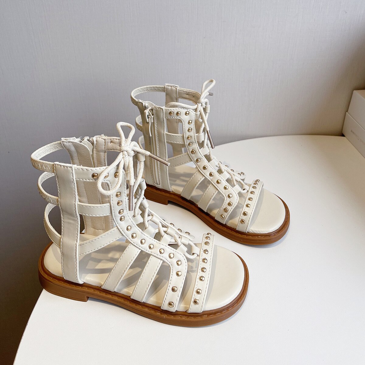 High Top Gladiator Sandals