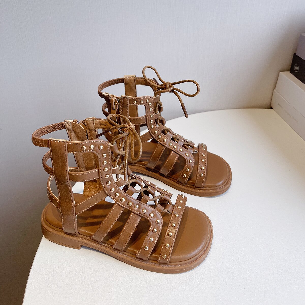 High Top Gladiator Sandals