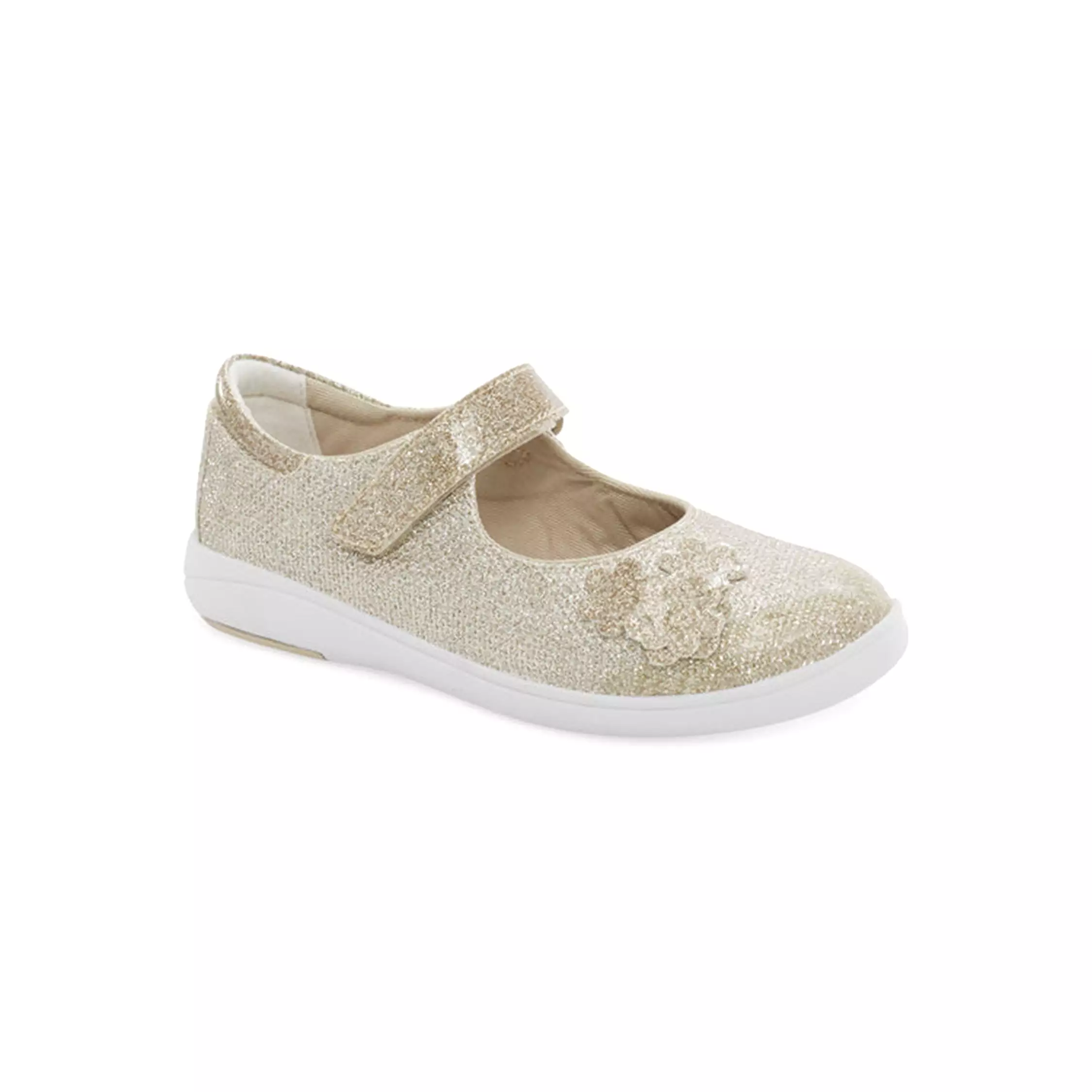 Holly Mary Jane Sparkle Sneaker - Champagne