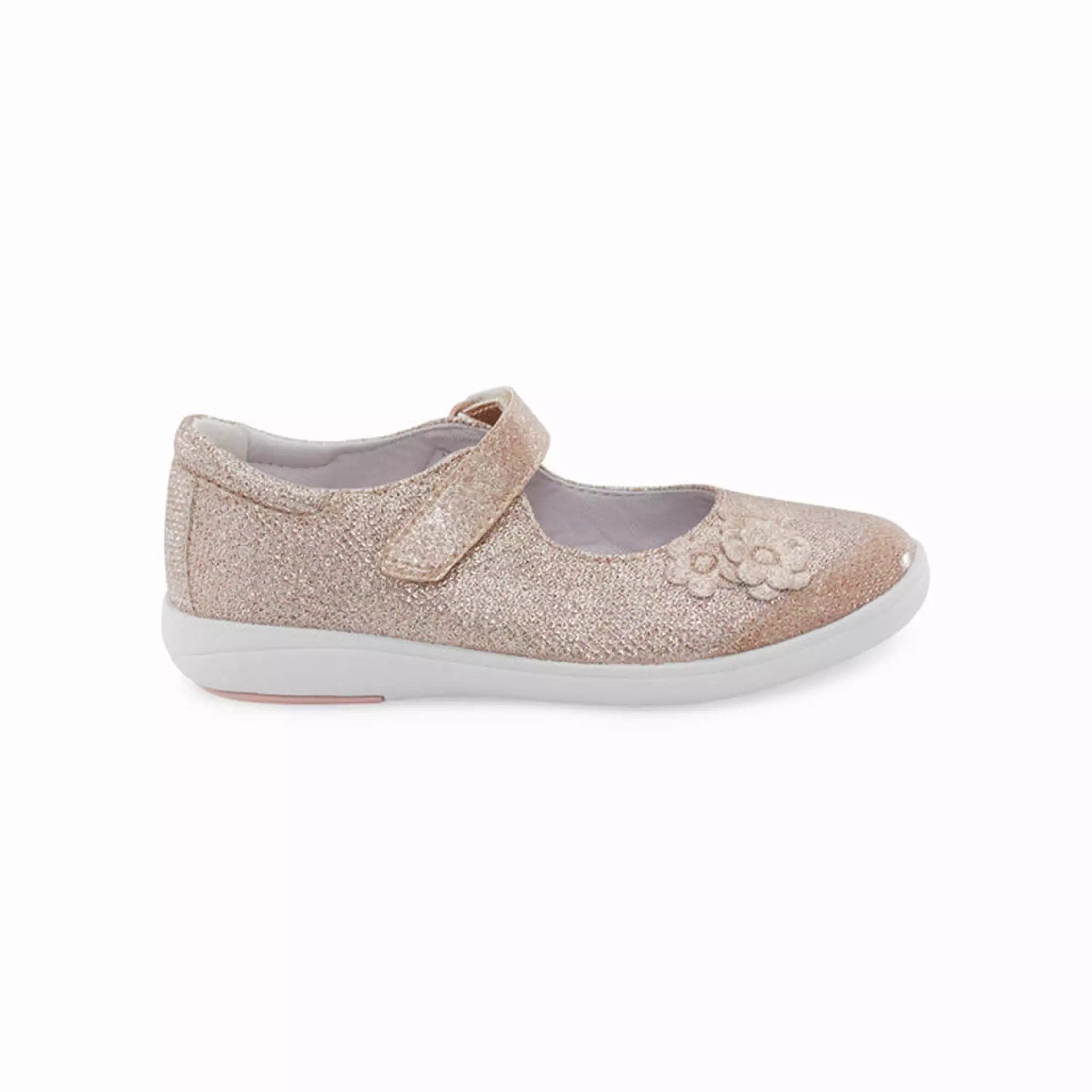 Holly Mary Jane Sparkle Sneaker - Rose Gold