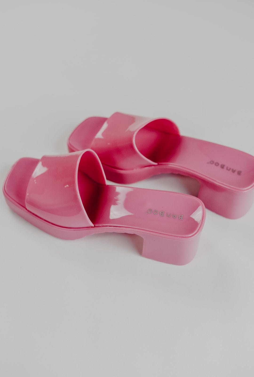 Hot Pink Jelly Sandals