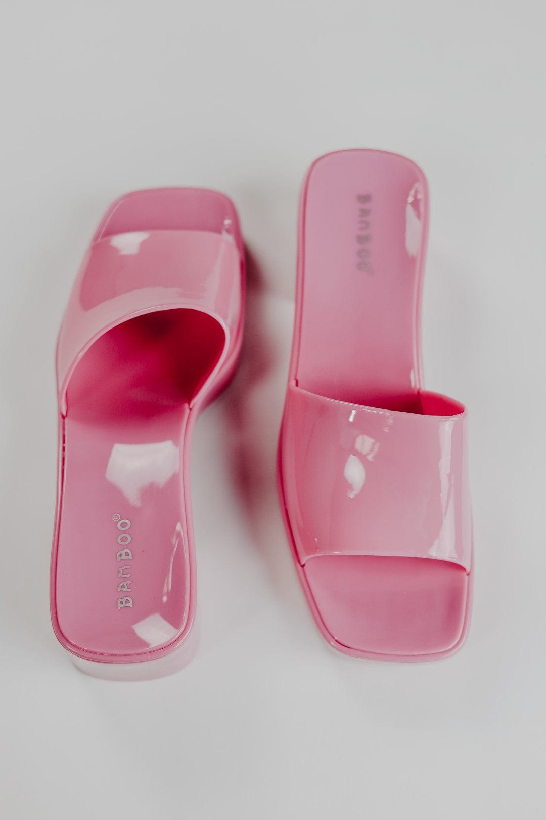 Hot Pink Jelly Sandals