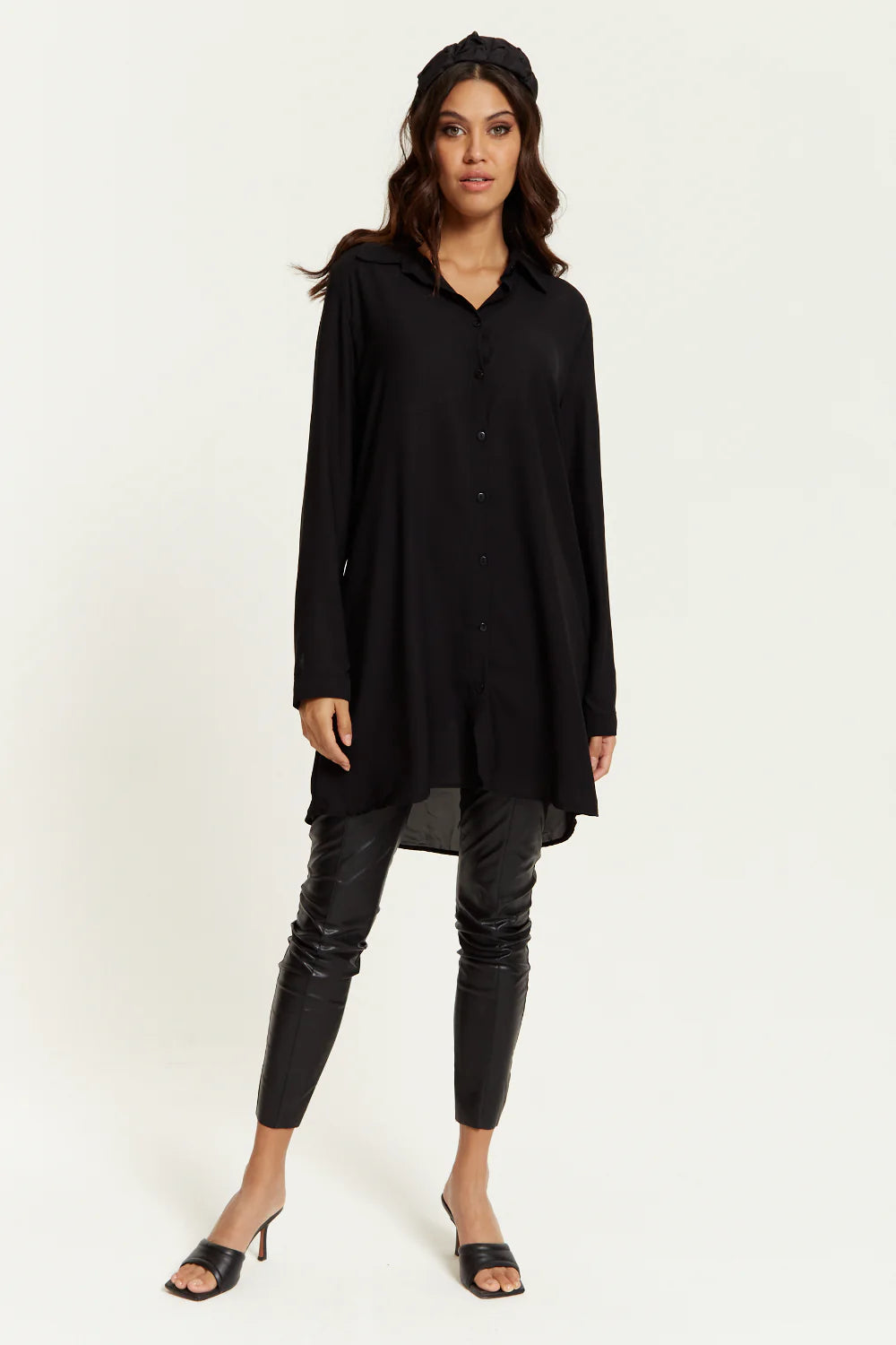 Hoxton Gal Shirt Tunic Long Sleeves