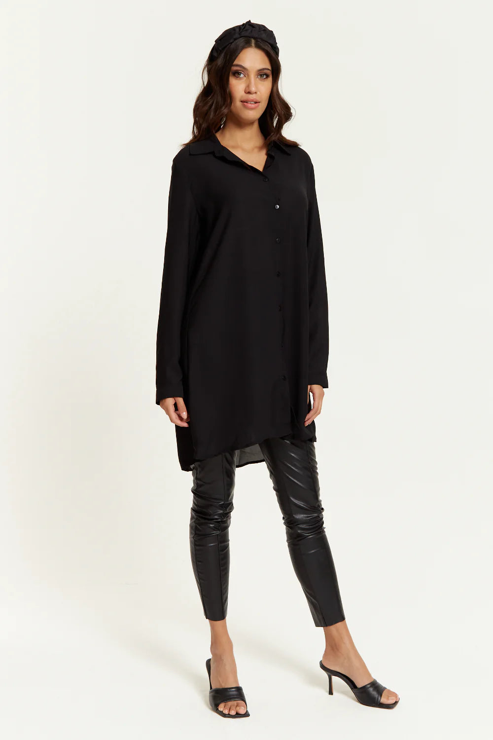 Hoxton Gal Shirt Tunic Long Sleeves