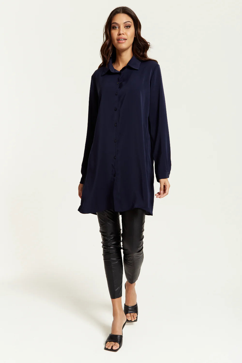 Hoxton Gal Shirt Tunic Long Sleeves