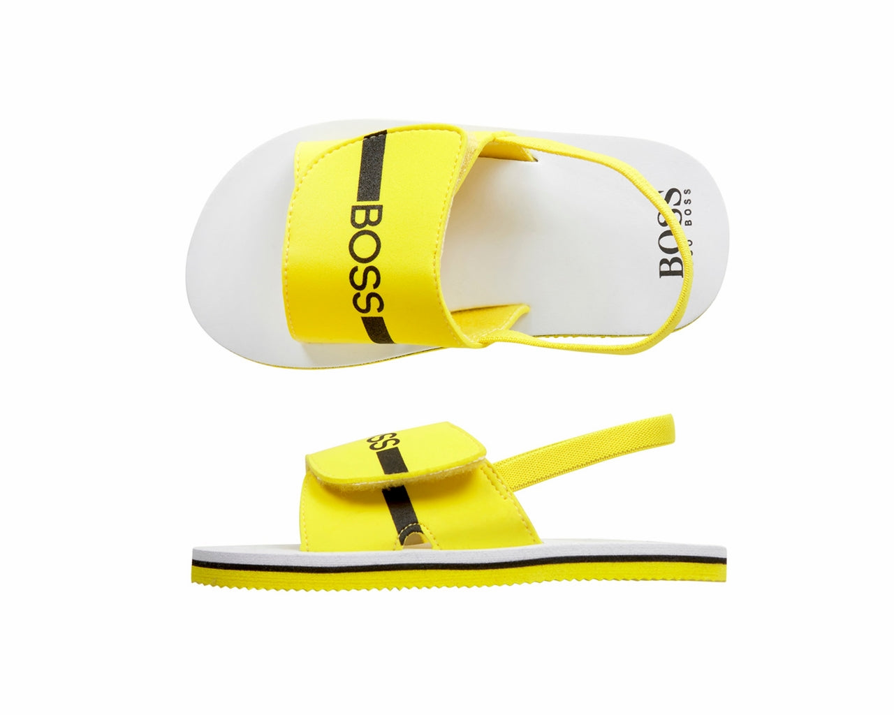 Hugo Boss J09143 553 Baby Sandals Yellow