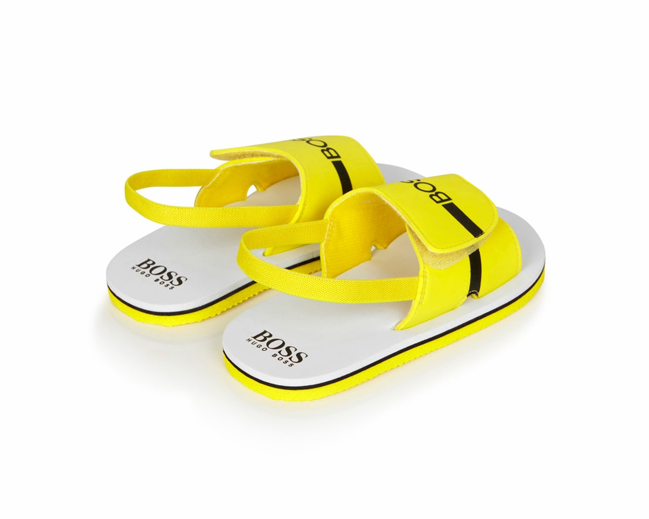 Hugo Boss J09143 553 Baby Sandals Yellow