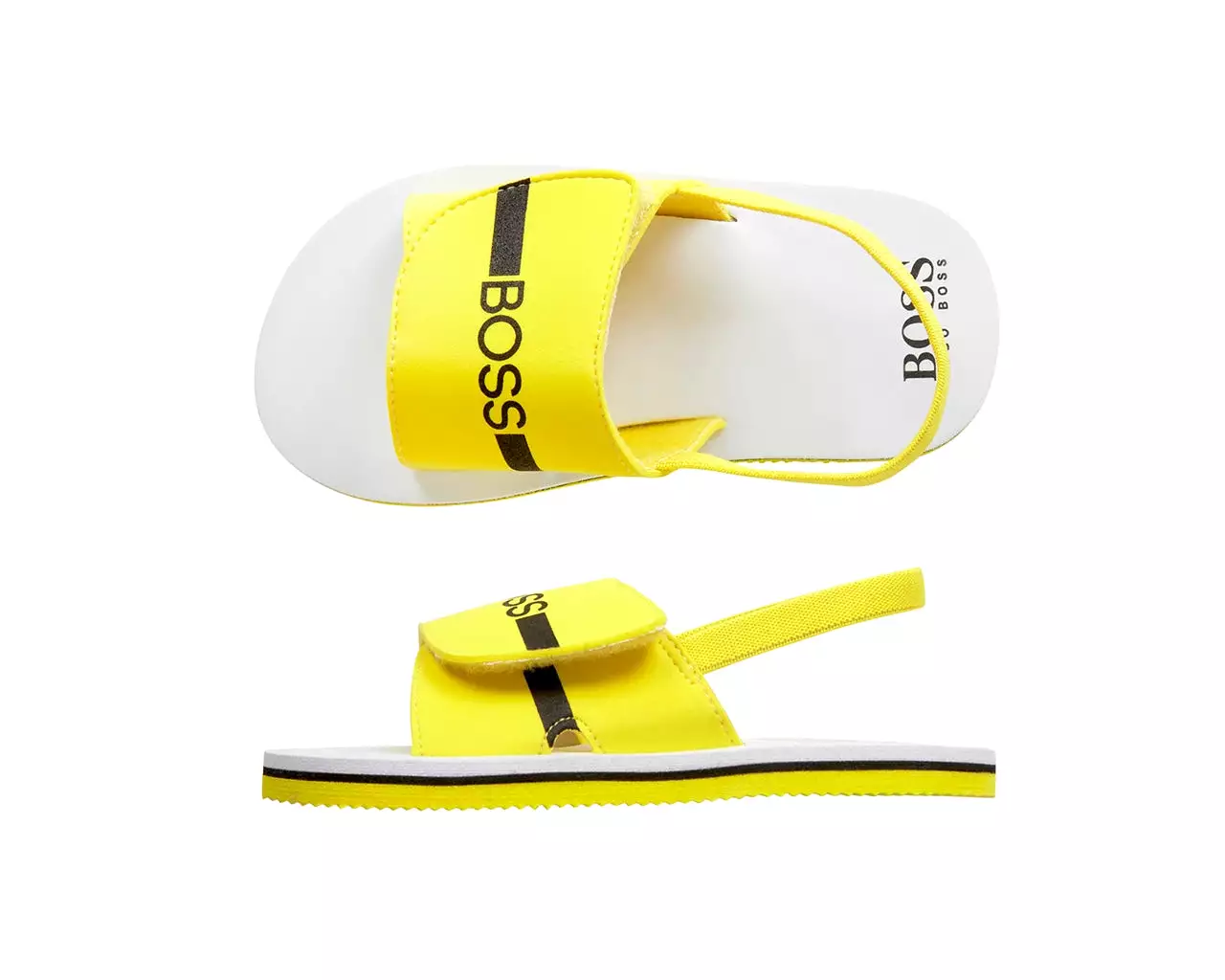 Hugo Boss J09143 553 Baby Sandals Yellow