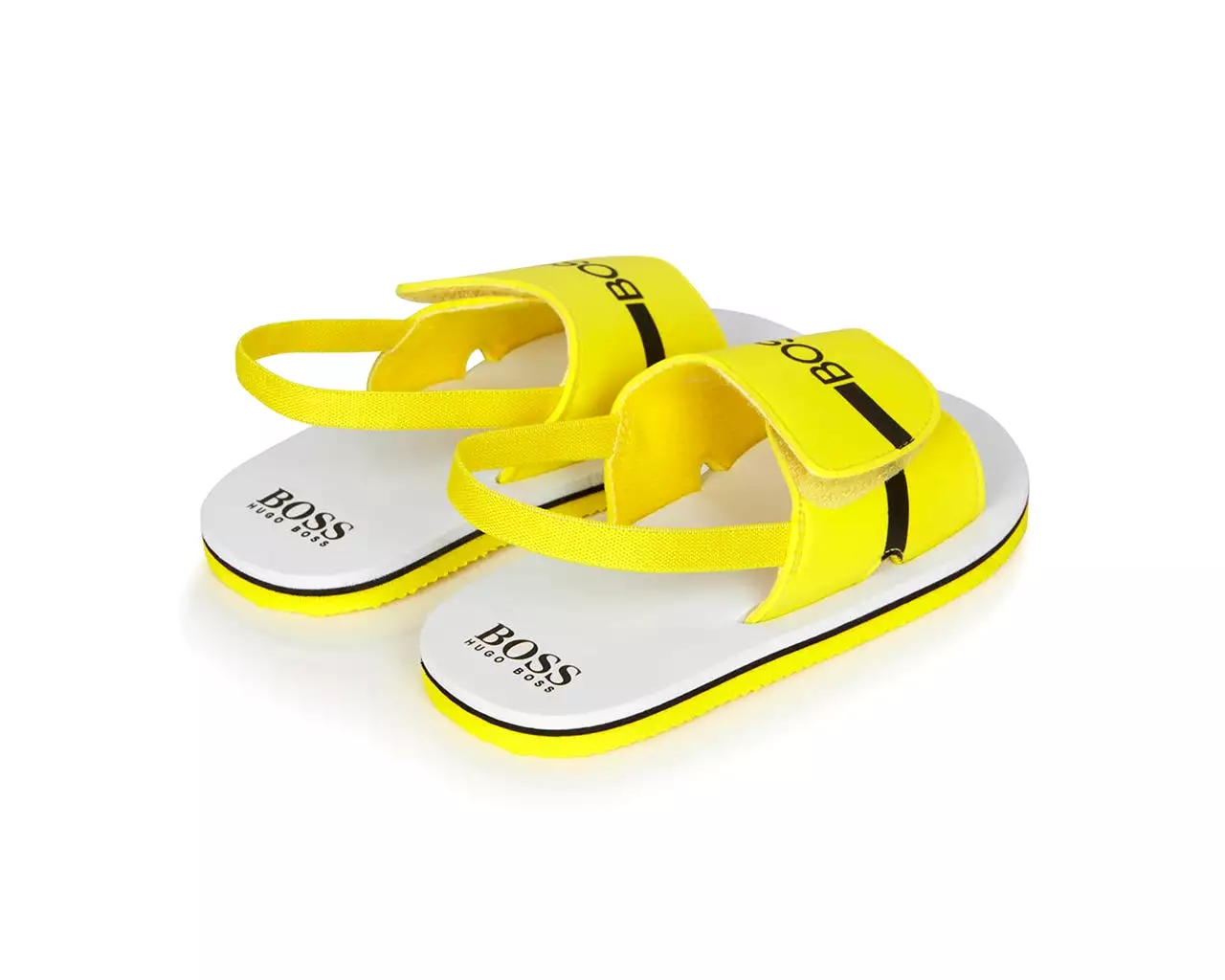 Hugo Boss J09143 553 Baby Sandals Yellow