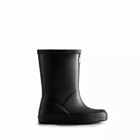 Hunter Black Kids Rain Boot