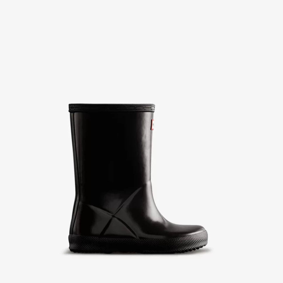 Hunter Black Kids Rain Boot.