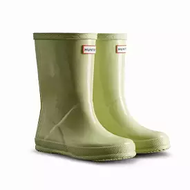 Hunter Green Rain Boot First Gloss - Kids Original Muffled