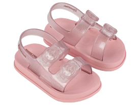 Ipanema Baby Follow II Sandal - Pink / Glitter Pink