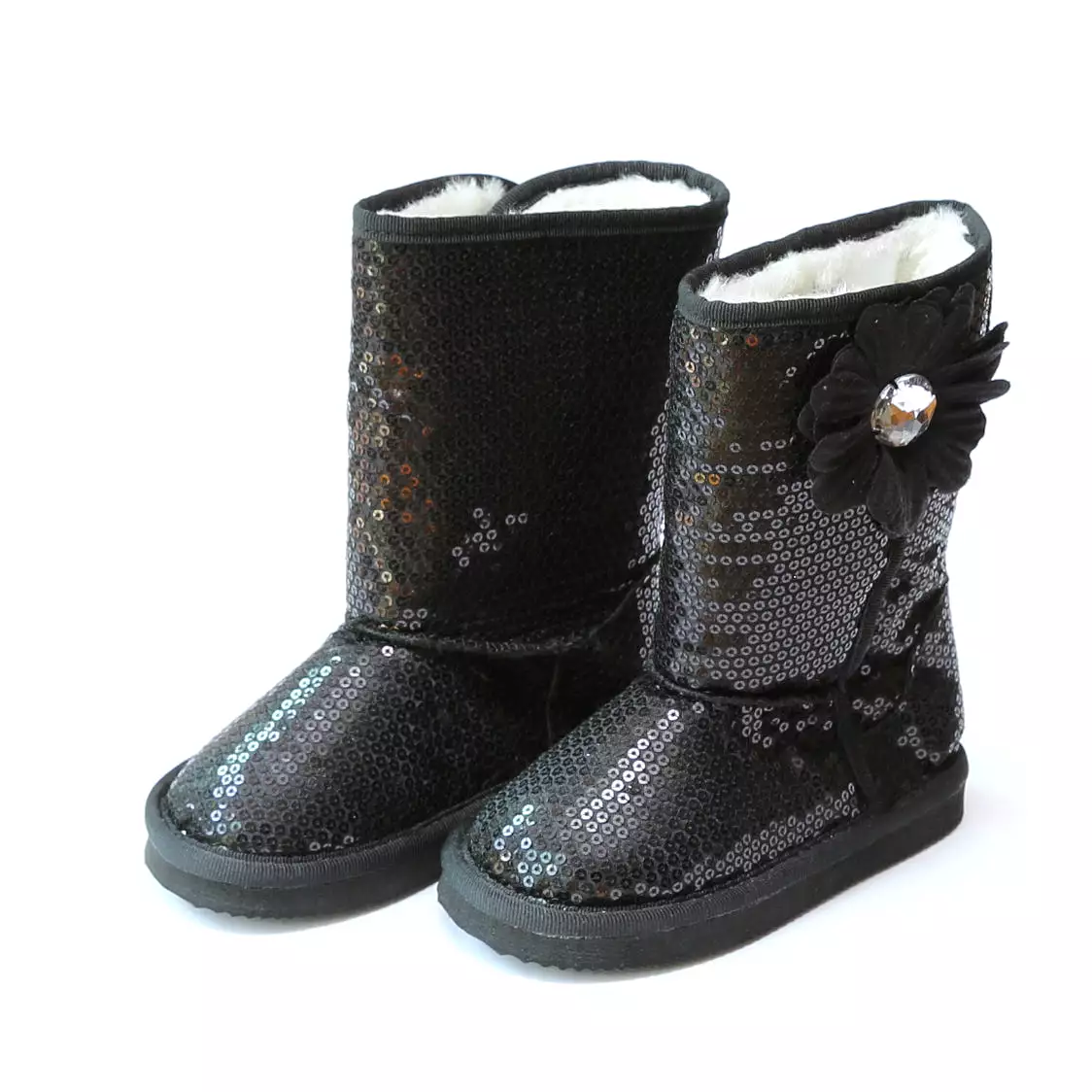 Ivy Sequin Floral Boots