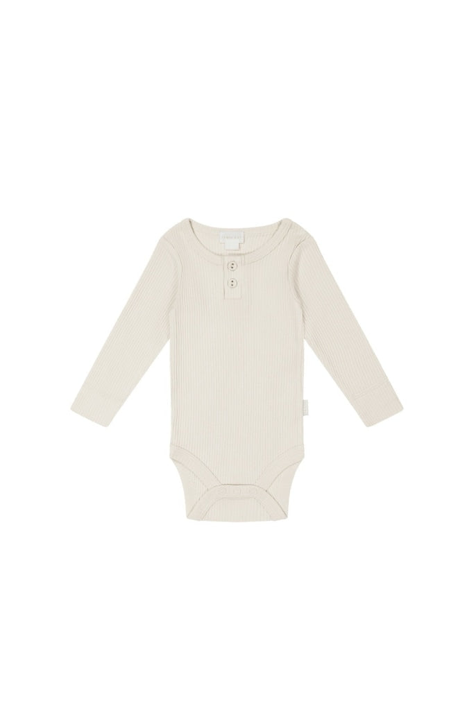 Jamie Kay Long Sleeve Bodysuit 0-3m Milk