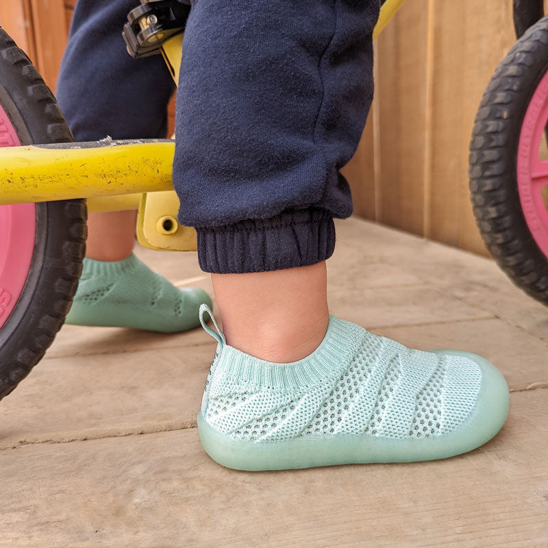 Jan & Jul Mint Jelly Jumper Aqua Shoes