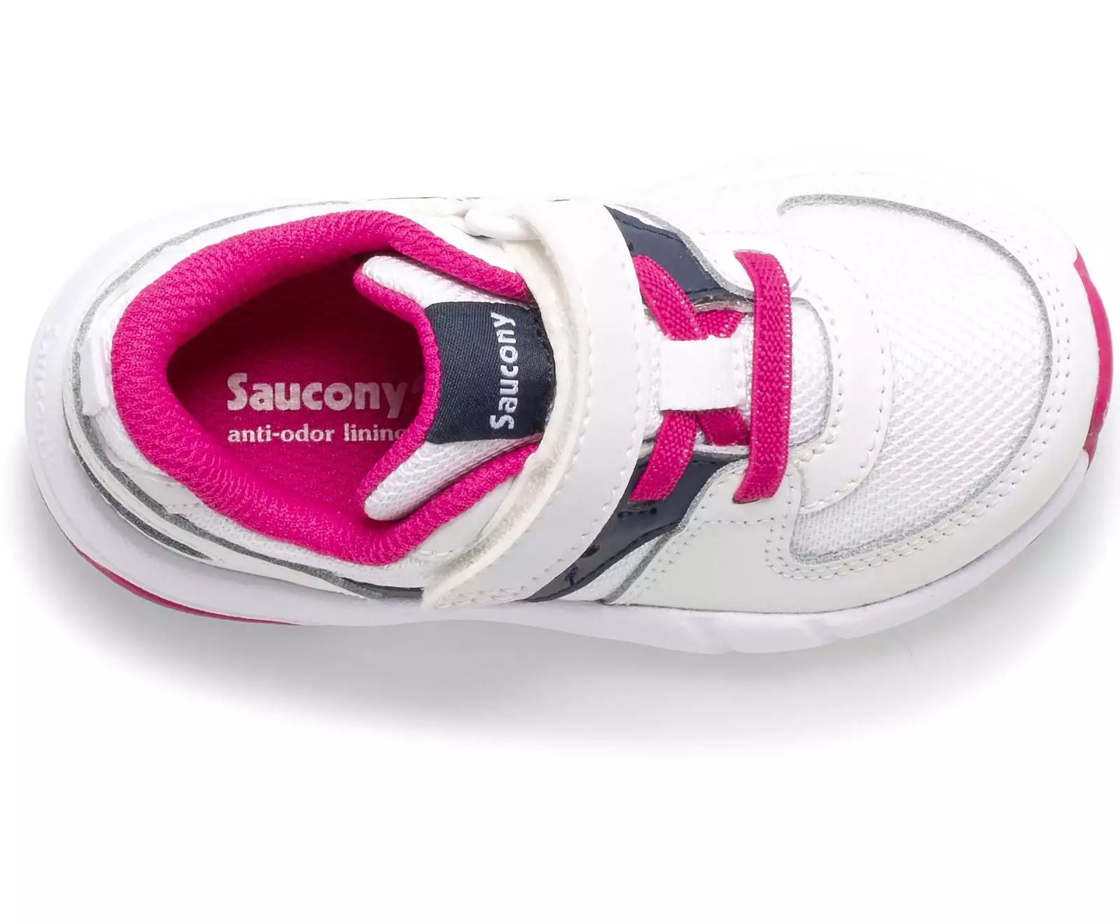 Jazz Lite 2.0 Children's Air Conditioning Sneaker - White/Navy/Pink