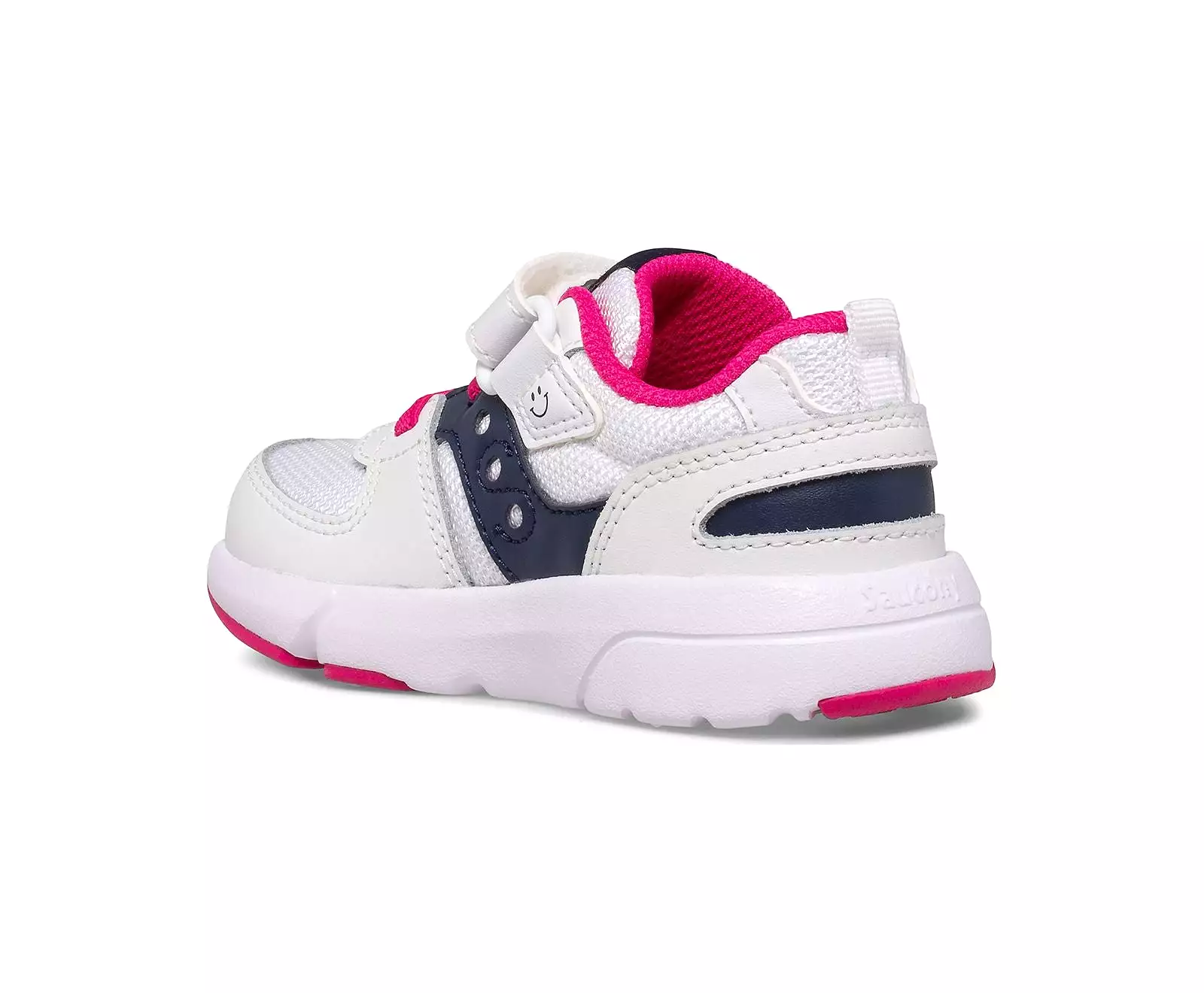 Jazz Lite 2.0 Children's Air Conditioning Sneaker - White/Navy/Pink