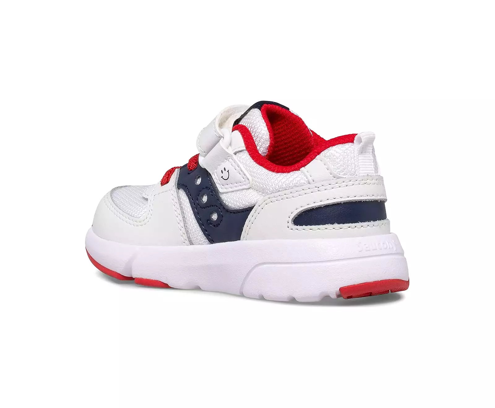 Jazz Lite 2.0 Kid's Air Conditioning Sneaker - White/Navy/Red