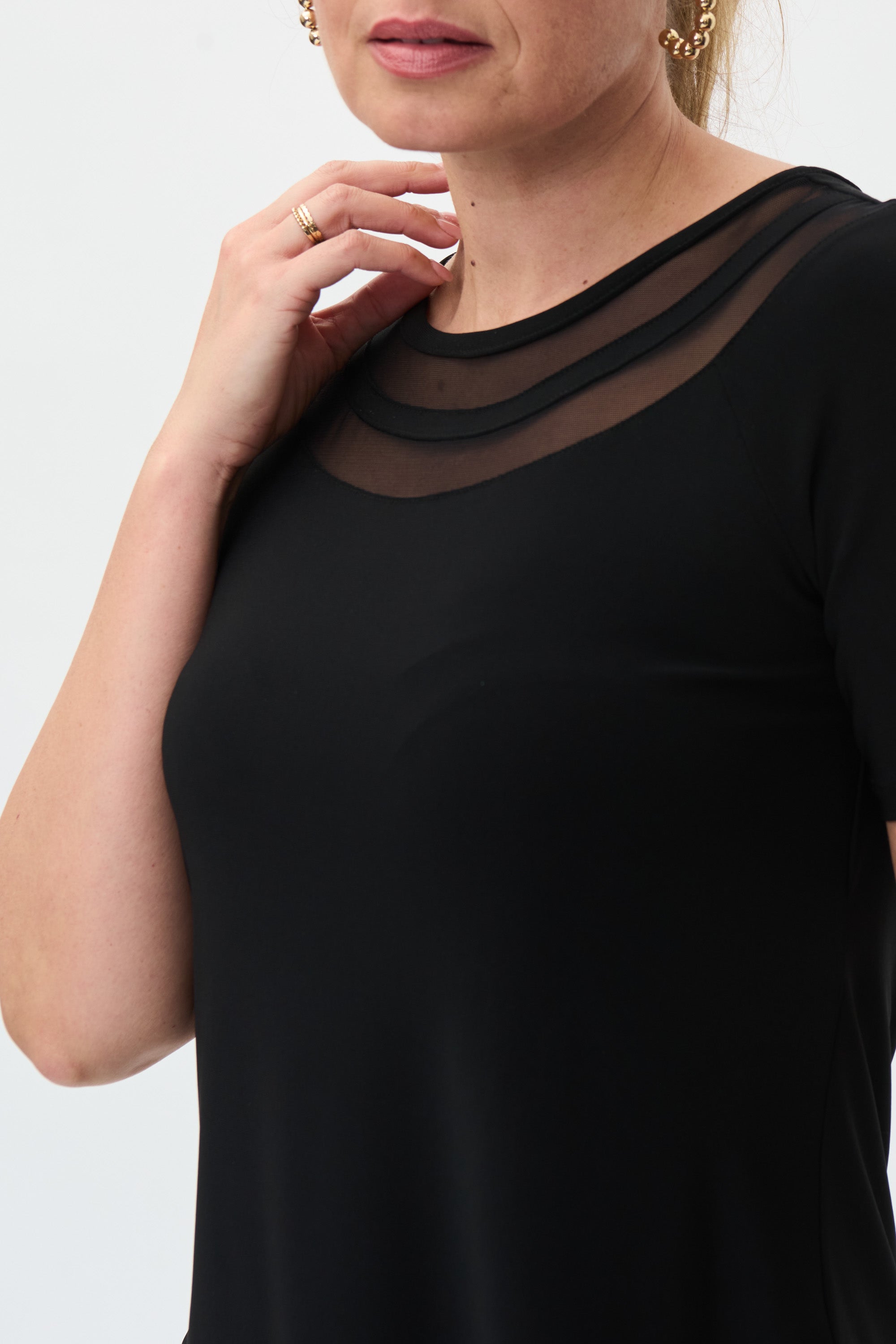 Joseph Ribkoff - Black Tunic for sale