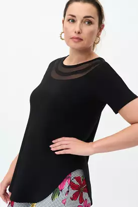 Joseph Ribkoff - Black Tunic for sale