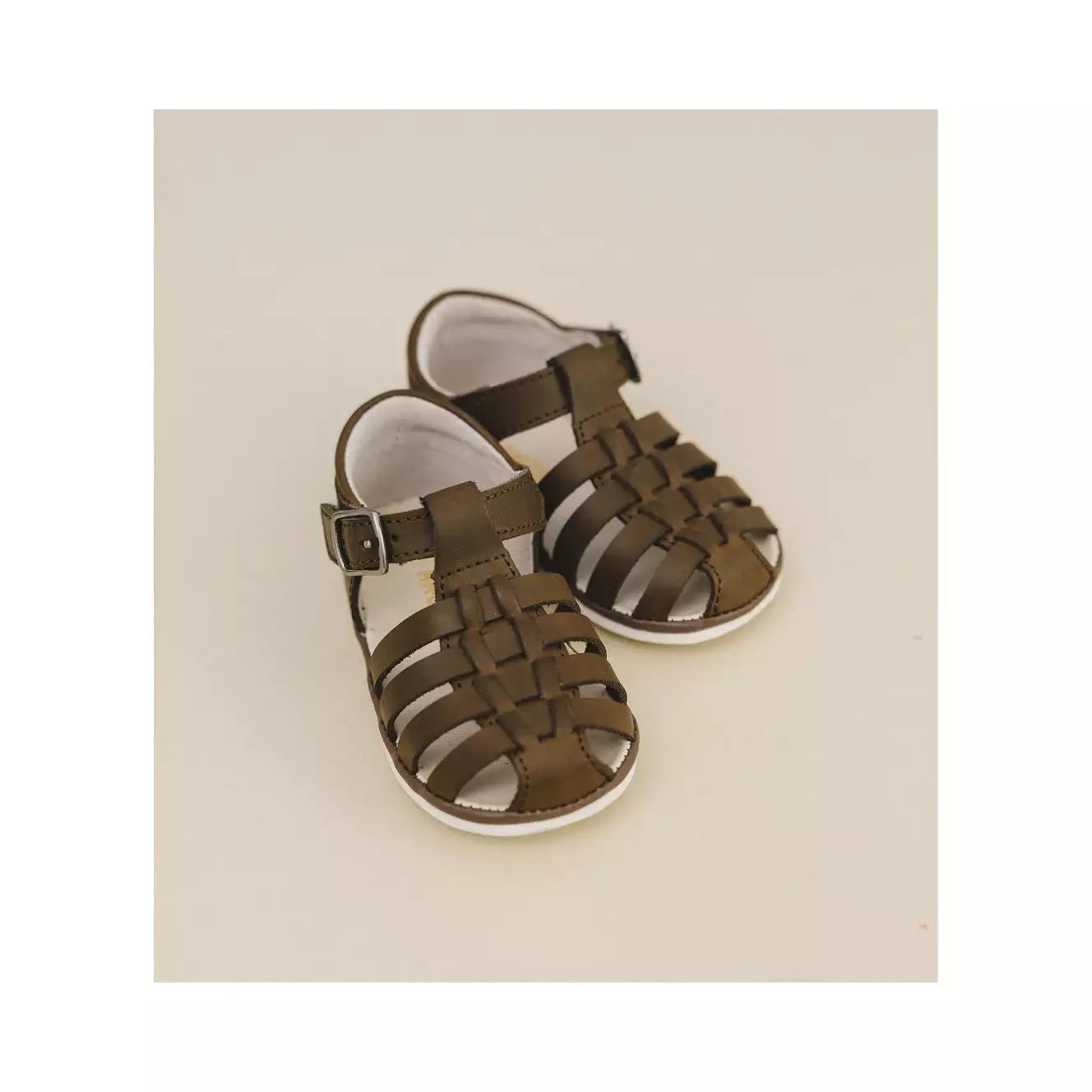 Joshua Baby Leather Fisherman Sandal