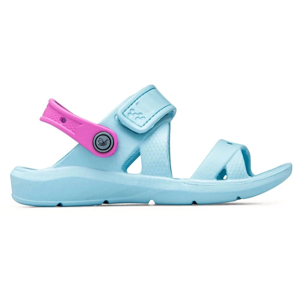 Joybees Kids' Adventure Sandal - Sky Blue/Orchid