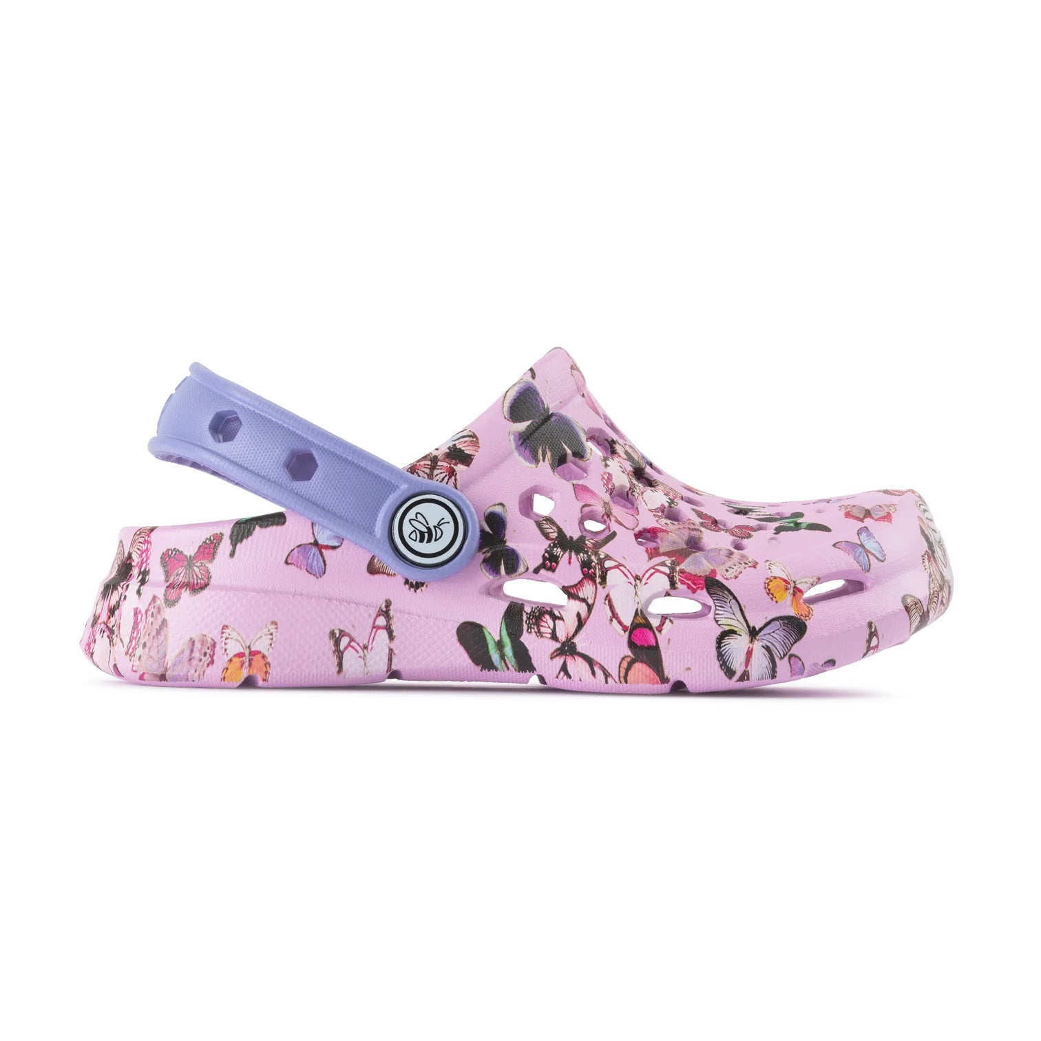 Joybees Kids' Lavender Butterfly Active Clog