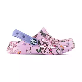 Joybees Kids' Lavender Butterfly Active Clog