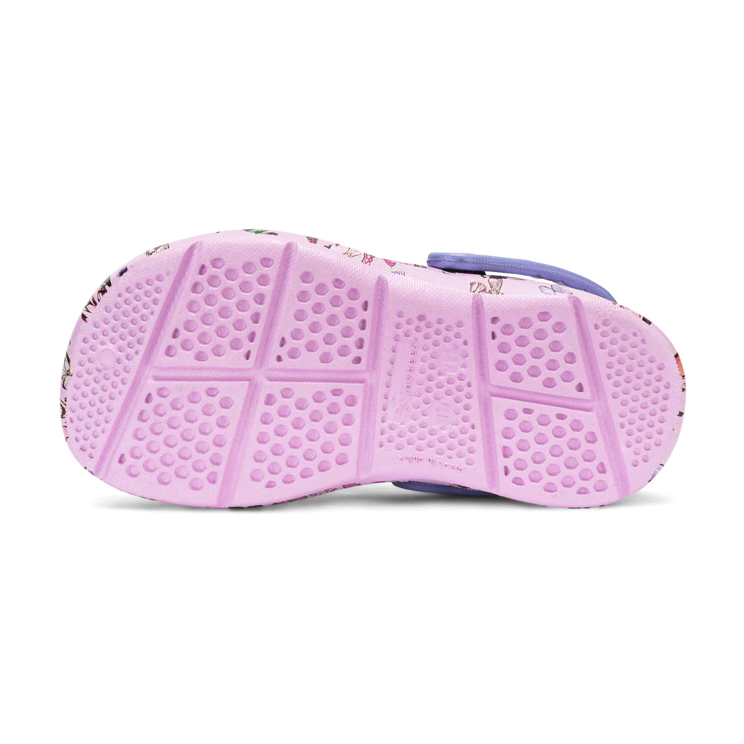 Joybees Kids' Lavender Butterfly Active Clog