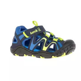 Kamik Kids Navy/Green Sandals.