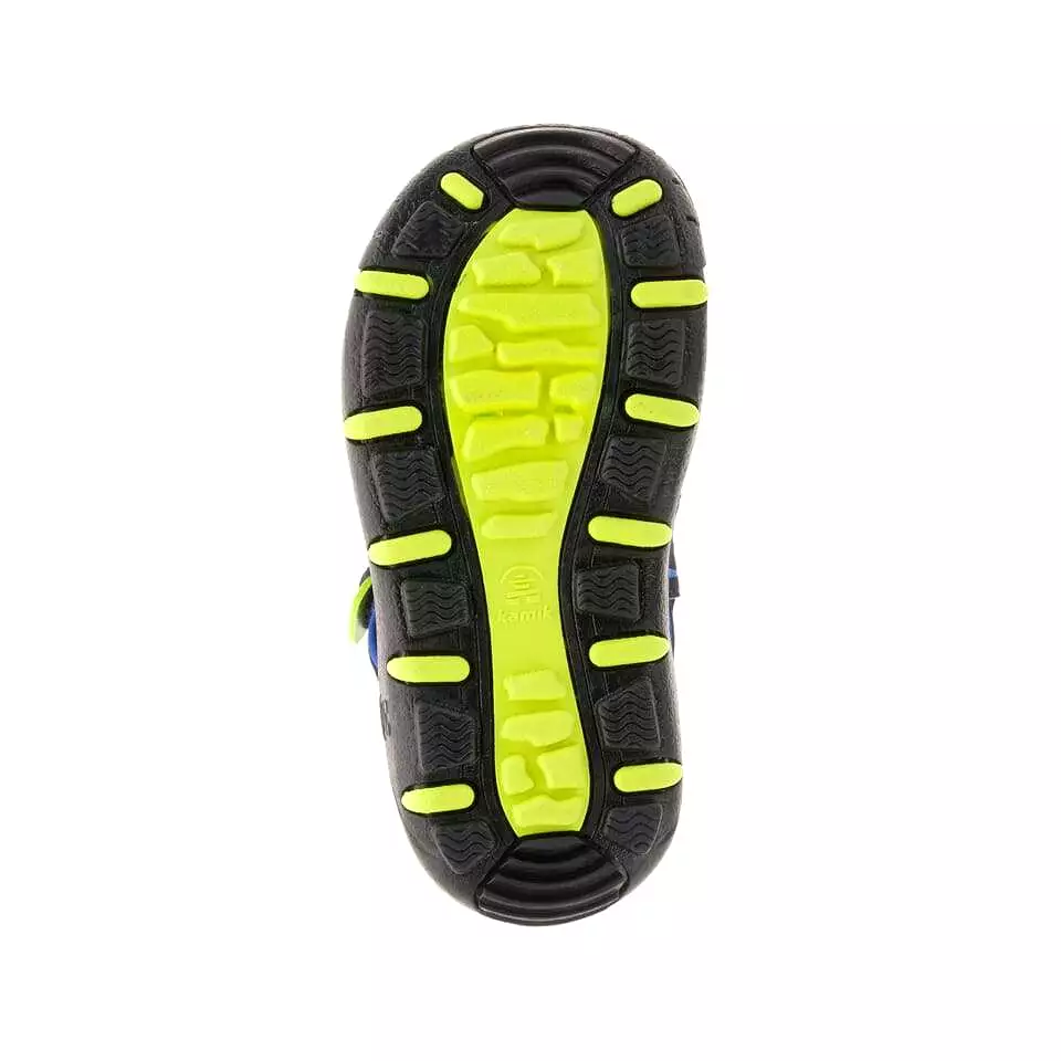 Kamik Kids Navy/Green Sandals.