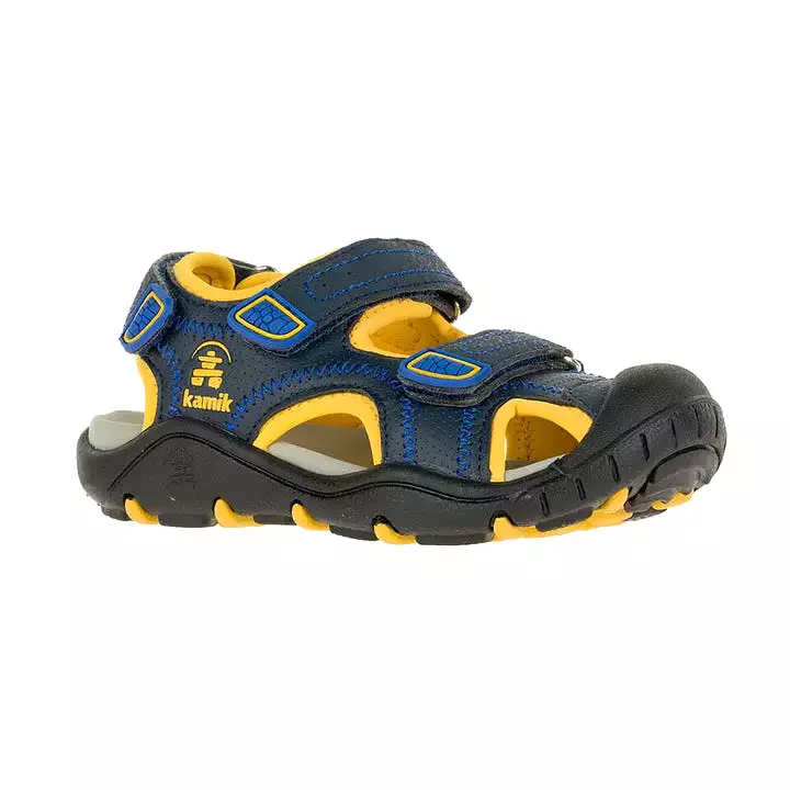 Kamik Navy Citrus Seaturtle Sandal Toddler - Best Price