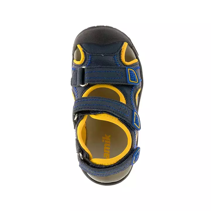 Kamik Navy Citrus Seaturtle Sandal Toddler - Best Price