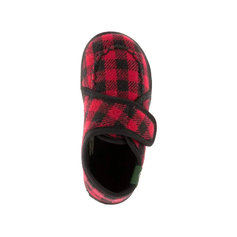 Kamik Red/Black CozyLodge Children's/Youth Slipper - Google SEO friendly result: CozyLodge Children's/Youth Slipper: Kamik Red/B