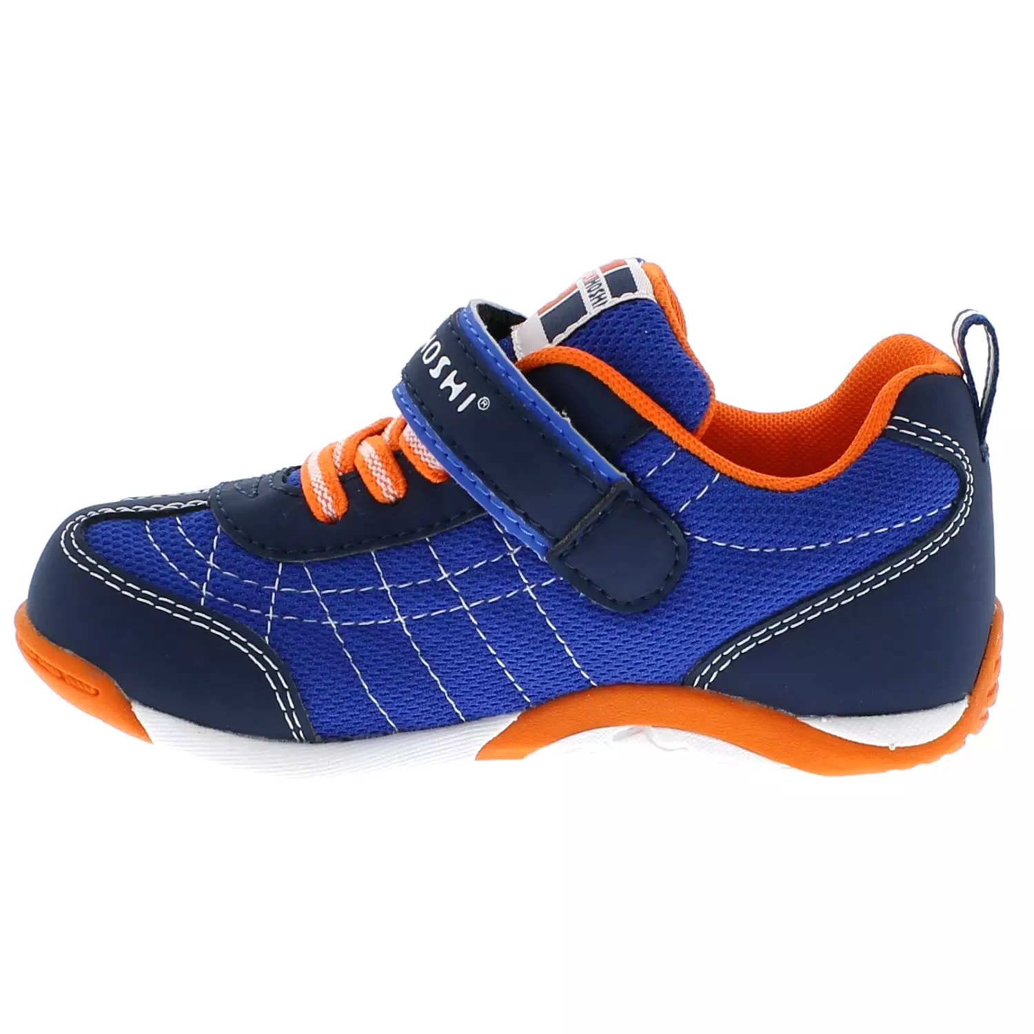 Kaz Kids Athletic Sneaker Navy Tangerine