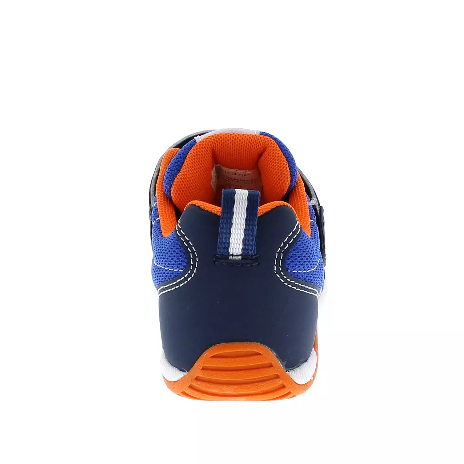 Kaz Kids Athletic Sneaker Navy Tangerine