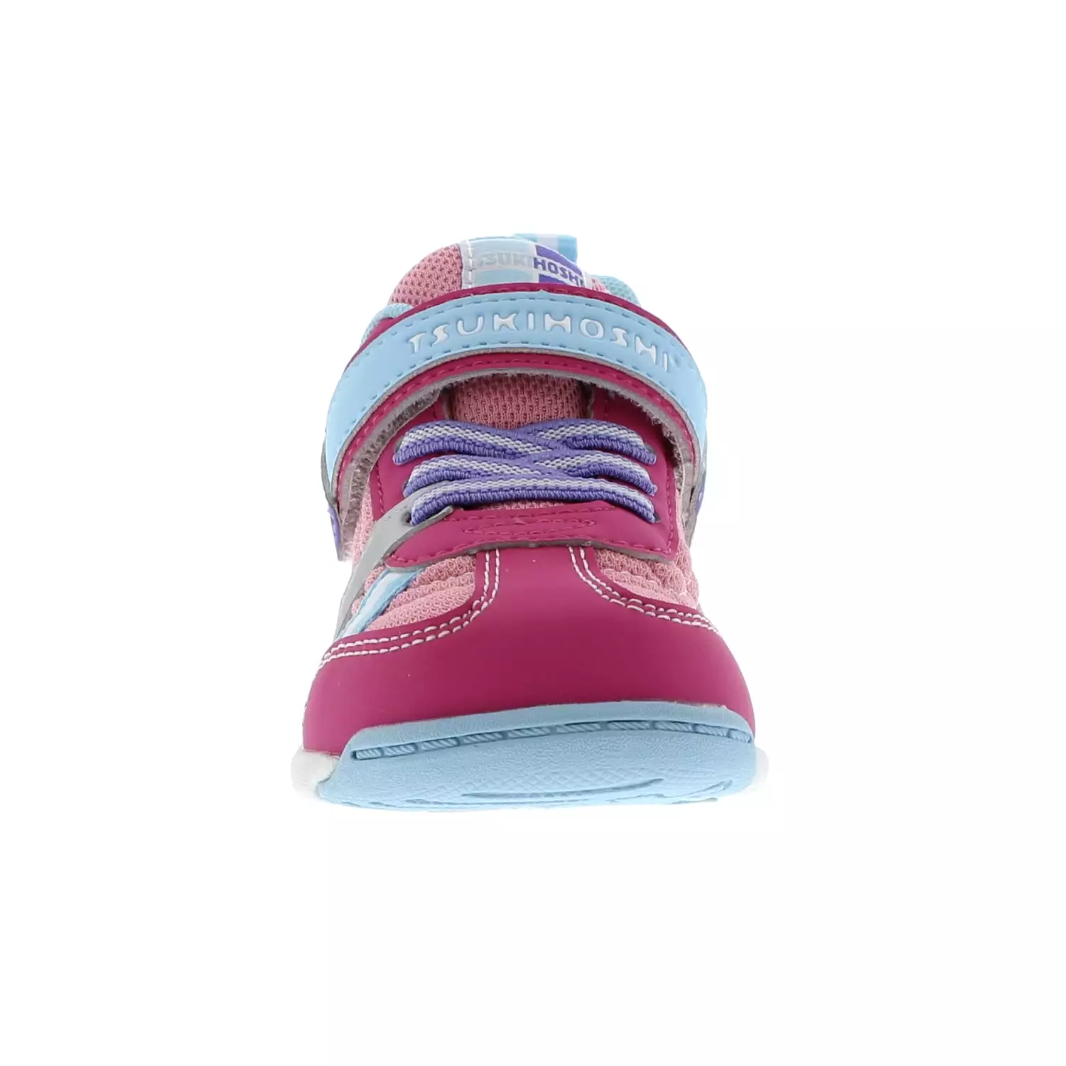 Kaz Kid's Sneaker - Fuschia/Light Blue