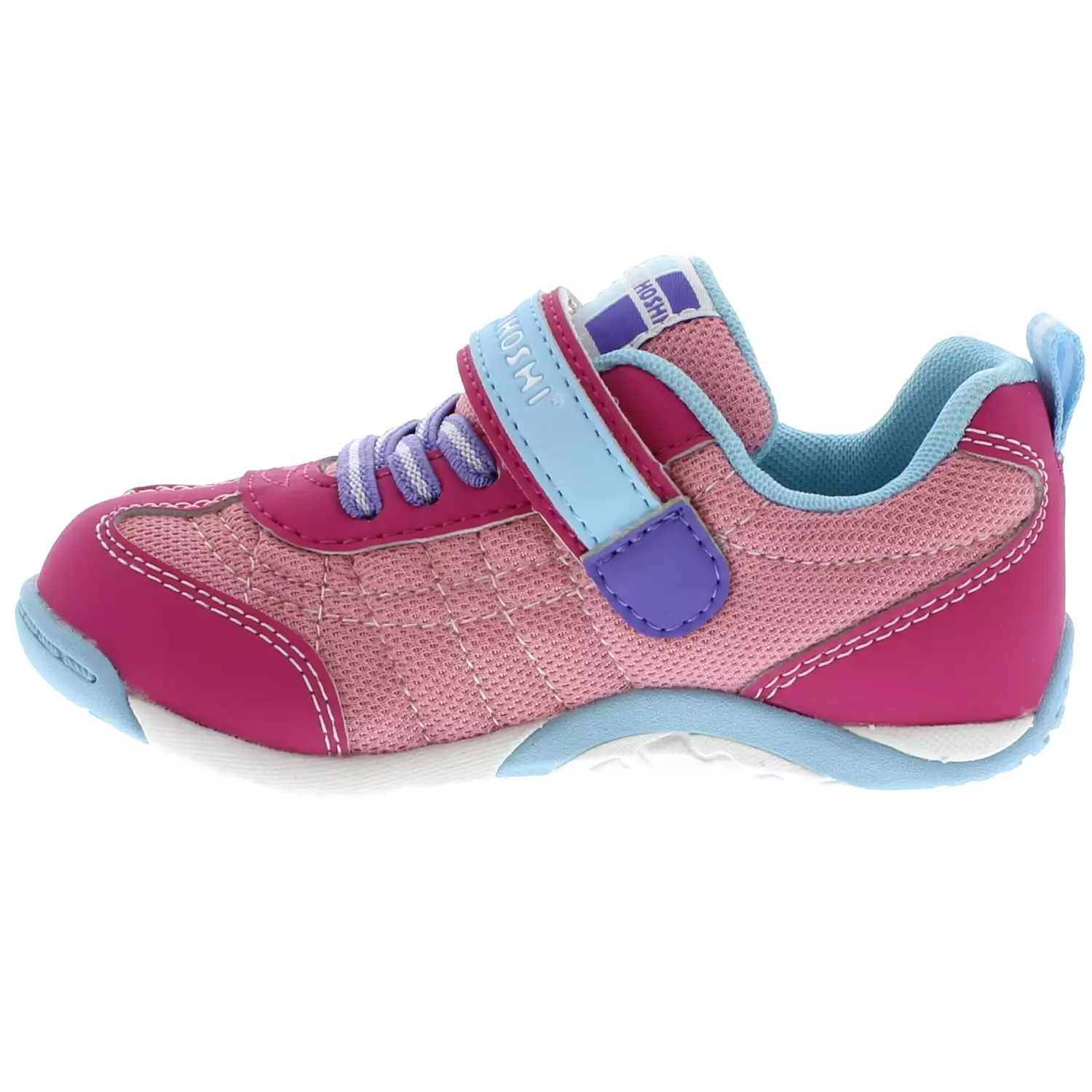 Kaz Kid's Sneaker - Fuschia/Light Blue